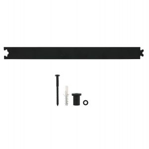 Intersteel Schuifdeursysteem – tussenrail 45 cm mat zwart