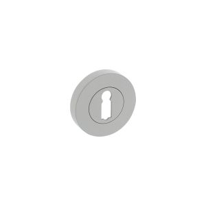 Intersteel Rozet met sleutelgat rond Ø52x10mm wit