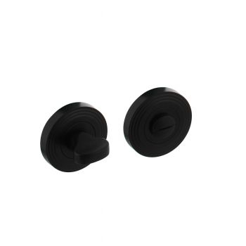 Intersteel WC-sluiting verdekt met rillen ø55x10mm en nokken met stift 8x8mm zwart