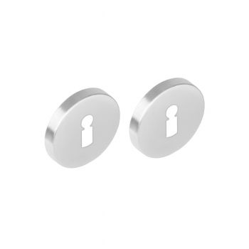 Intersteel Sleutelrozetten verdekt ø53x8mm met nokken rvs