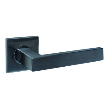 Intersteel Deurkruk Q 05 op rozet verdekt 53x53x6mm PVD antraciet