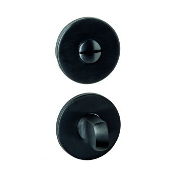 Intersteel WC-sluiting verdekt ø52x6mm met stift 6-8mm PVD zwart