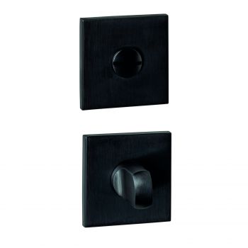 Intersteel WC-sluiting verdekt 53x53x6mm met stift 6-8mm PVD zwart